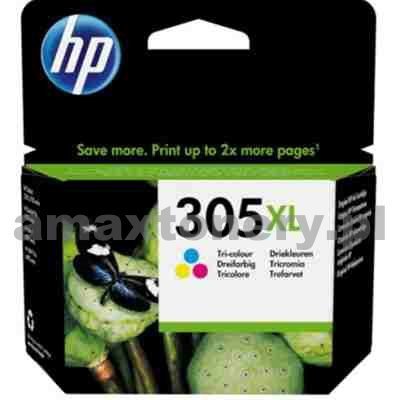 Tusz oryginalny HP 305XL Kolor 3YM63AE - photo