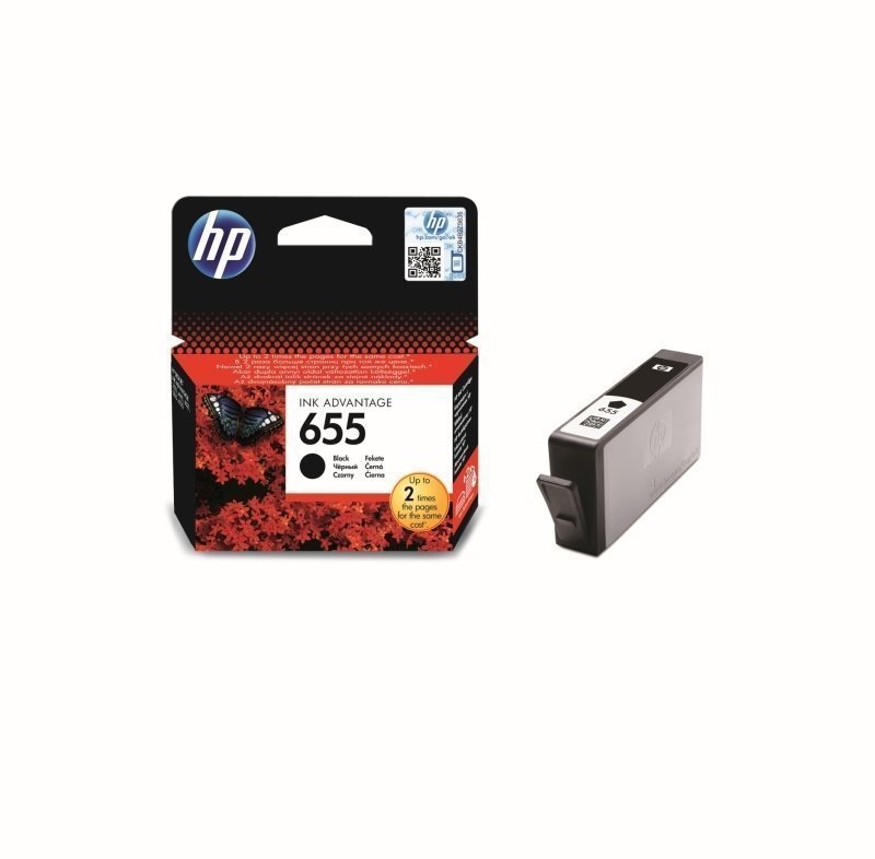 Tusz oryginalny HP 655 czarny - photo