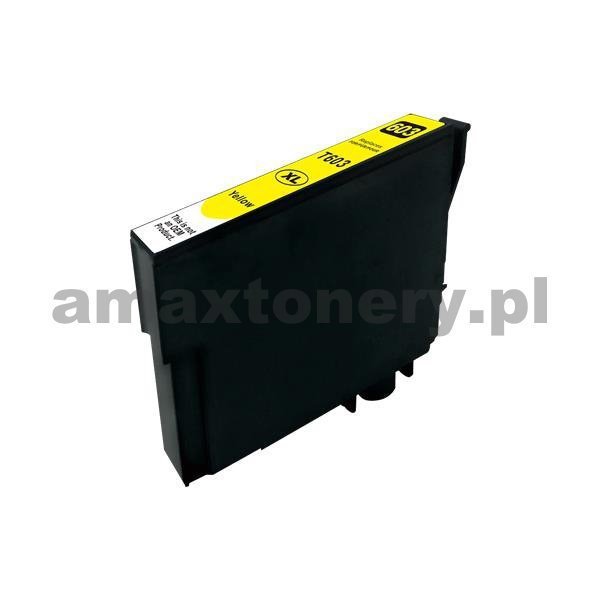 Tusz zamiennik Epson 603XL Yellow Żółty T603XL Y - photo