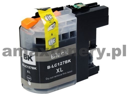 Tusz zastępczy Brother LC127XLBk Czarny - photo